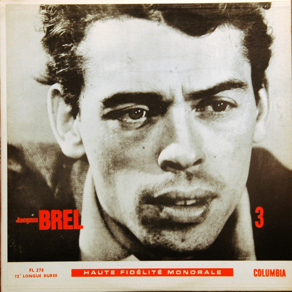 Jacques Brel  / Jacques Brel No.3 - LP Used