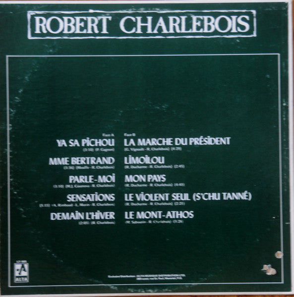 Robert Charlebois / Album Souvenir - LP USED