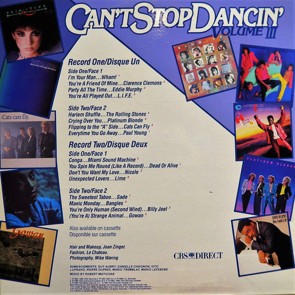 Various / Can't Stop Dancin' Volume III - 2LP Used