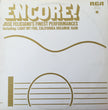 José Feliciano ‎/ Encore! José Feliciano's Finest Performances - LP Used