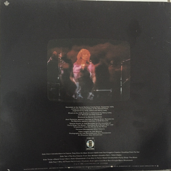 Joni Mitchell / Shadows And Light - LP USED