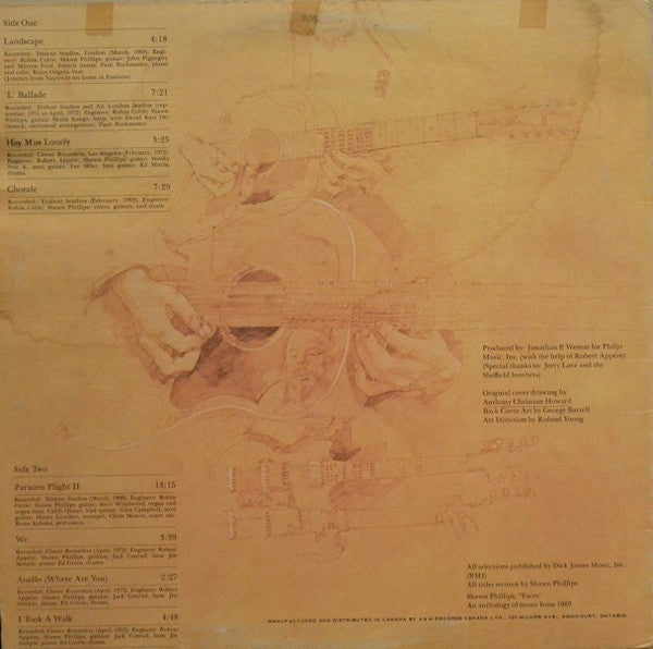 Shawn Phillips / Faces - LP USED