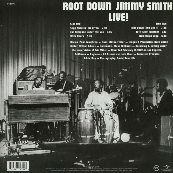 Jimmy Smith / Root Down - Jimmy Smith Live! - LP