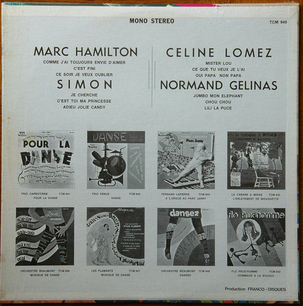 Marc Hamilton, Simon Brouillard, Celine Lomez, Normand Gélinas / Untitled - LP USED