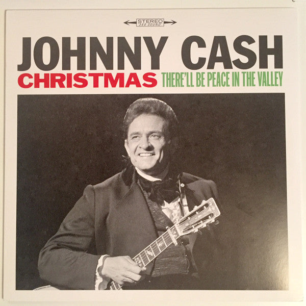 Johnny Cash / Christmas - There'll Be Peace In The Valley - LP