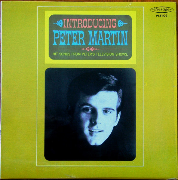 Peter Martin (Pierre Lalonde) / Introducing Peter Martin - LP Used