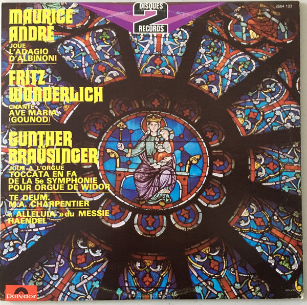 Maurice André, Fritz Wunderlich, Günther Brausinger ‎/ Maurice André Joue L'Adagio D'Albinoni - LP (used)