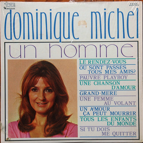 Dominique Michel / Un Homme - LP USED
