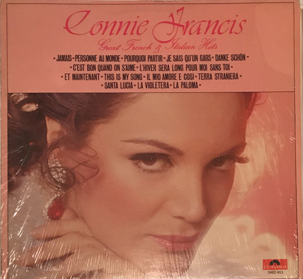 Connie Francis / Great French & Italian Hits - LP Used