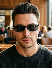 Rennic – Rectangular Sun Readers UV Protection | Bolero Eyewear
