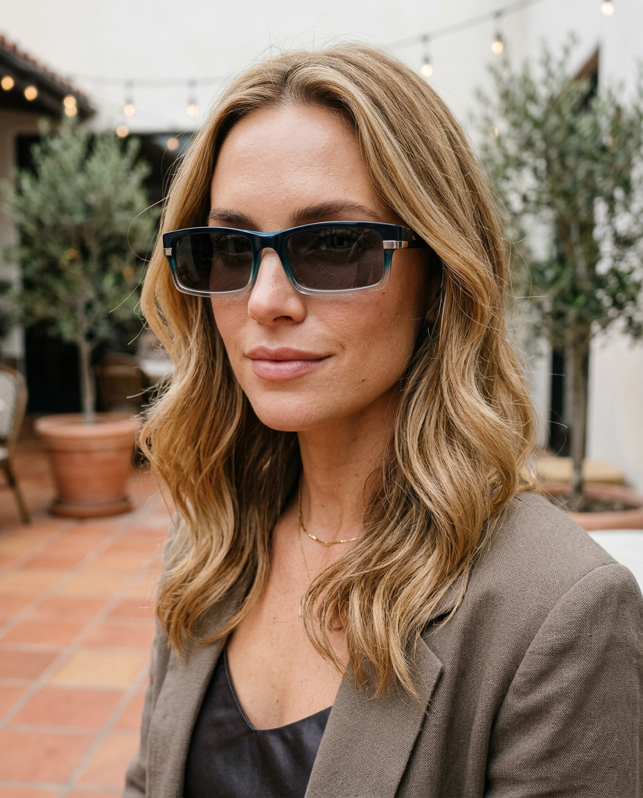 Rennic – Rectangular Sun Readers UV Protection | Bolero Eyewear