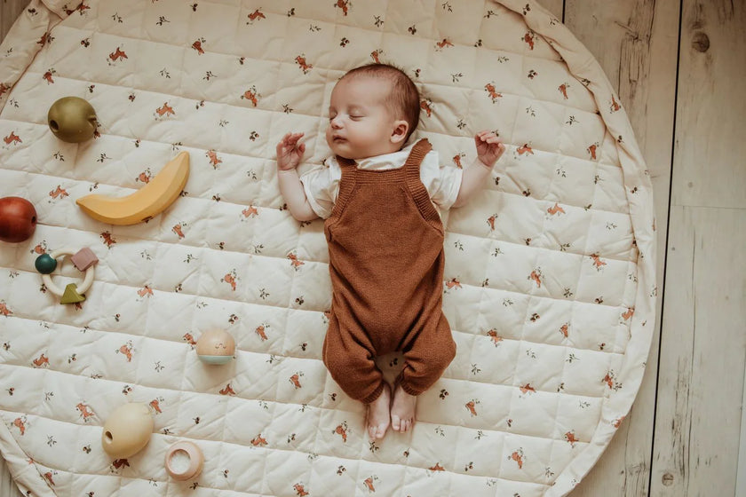 Organic Soft Babymat & Bag | Rabbit | play&go