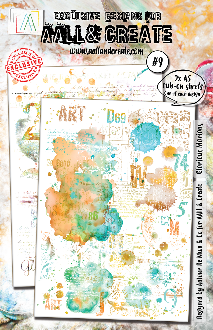 AALL and Create Rub-Ons - Glorious Morious