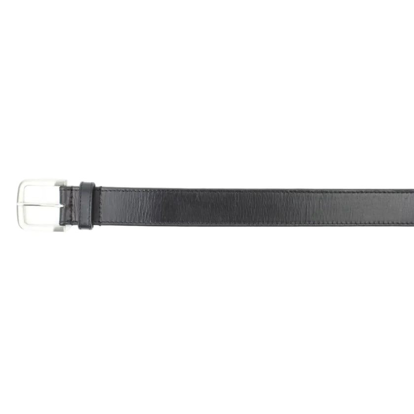 Men’s Buff Grain Leather Travel Belt with Secret Internal Zipper Pocket