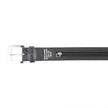 Men’s Buff Grain Leather Travel Belt with Secret Internal Zipper Pocket
