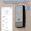 RAYKUBE G18 Tuya Smart Door Lock APP/Fingerprint/IC Card/Password Unlock