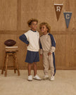 Paneled Sweatshirt | Stone | Rylee & Cru