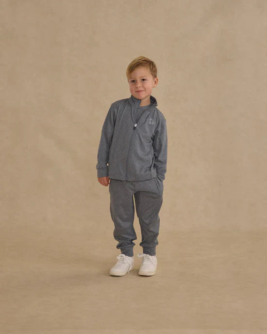 Technical Jacket | Heathered Navy | Rylee & Cru