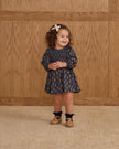 Lace Trim Socks, 2-pack | Burgundy, Navy | Rylee & Cru