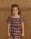Trixie Top with matching Brooklynn pant| Burgundy Plaid | Rylee & Cru