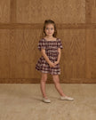 Trixie Top with matching Brooklynn pant| Burgundy Plaid | Rylee & Cru