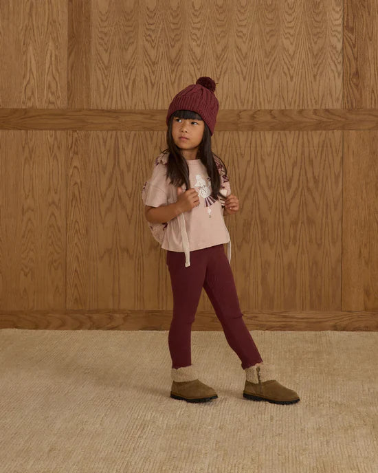 Legging | Burgundy | Rylee & Cru