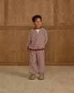 Relaxed Jogger | Burgundy Stripe | Rylee & Cru