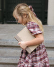 India Dress | Burgundy Plaid | Rylee & Cru