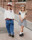Collared Sweatshirt | Natural | Rylee & Cru