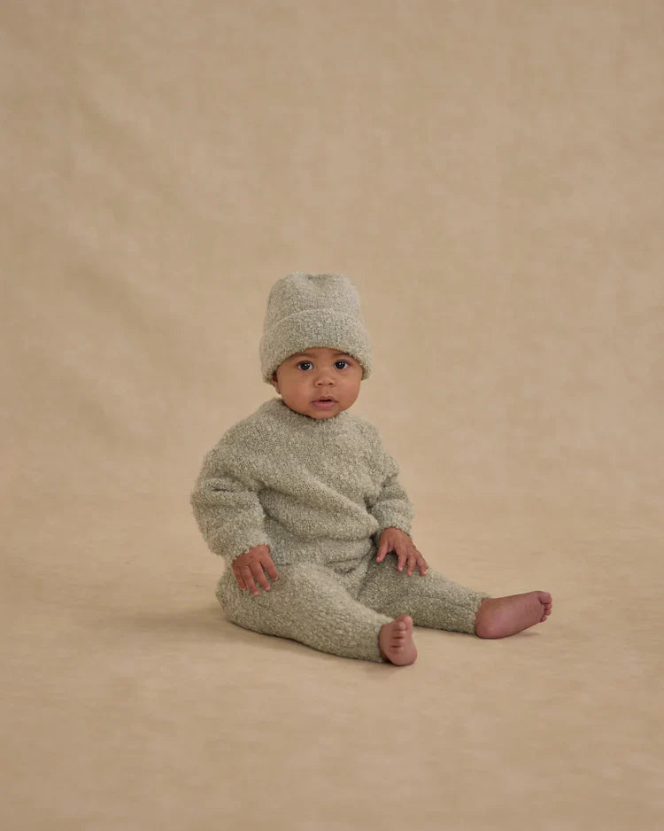 Aspen Sweater | Pistachio Boucle | Rylee & Cru