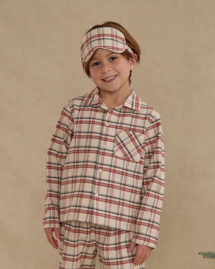 Long Sleeve Pajamas | Holiday Flannel | Rylee & Cru