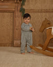 Baby Pajama Romper | Evergreen  Gingham | Rylee & Cru
