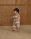 Baby Pajama Romper | Holiday Flannel | Rylee & Cru
