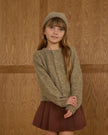 Fuzzy Cardigan | Evergreen | Rylee & Cru