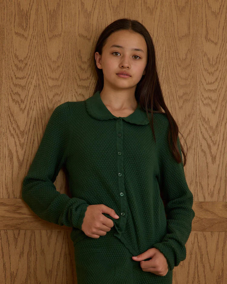 Teen Rio Cardigan | Green | Rylee & Cru