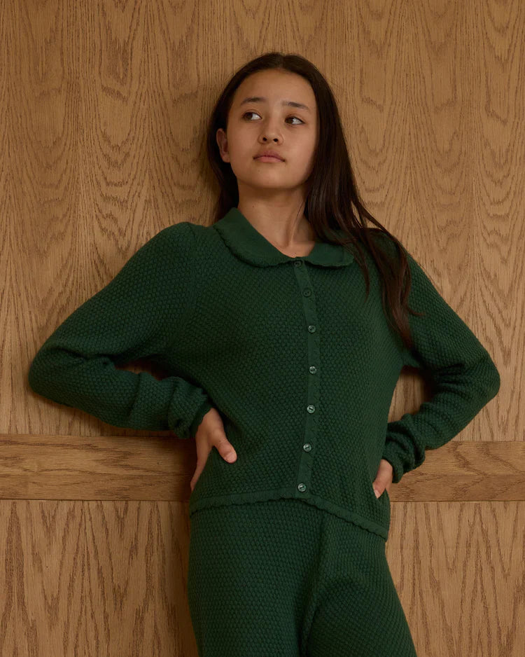 Teen Rio Cardigan | Green | Rylee & Cru