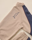 Paneled Sweatshirt | Stone | Rylee & Cru