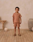 Perry Short | Poppy Check | Rylee & Cru