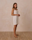 Ladies Crochet Mini Dress | Ivory | Rylee & Cru