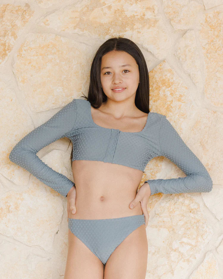 Teen Long Sleeve Bikini | Ocean | Rylee & Cru