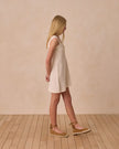 Teen Crochet Tank Mini Dress | Ivory | Rylee & Cru