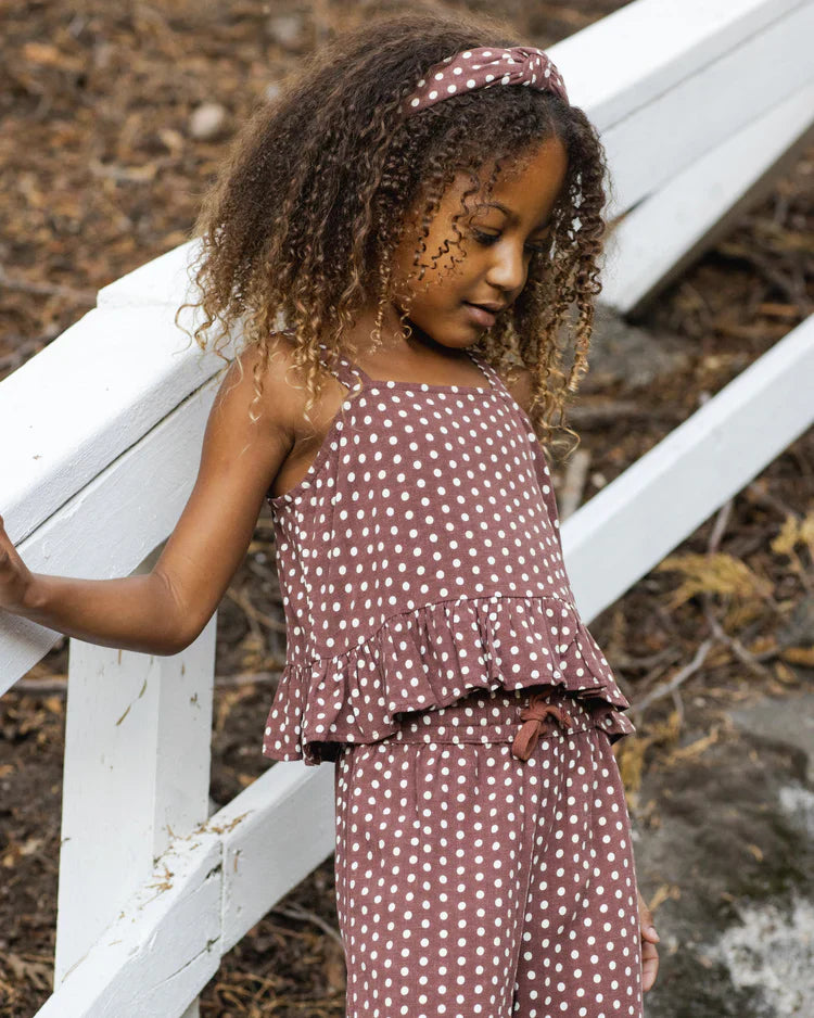 Knotted Headband | Polka Dot | Rylee & Cru
