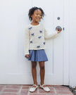 Sloane Knit Skirt | Marine | Rylee & Cru