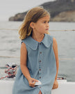Adria Dress | Washed Blue | Rylee & Cru