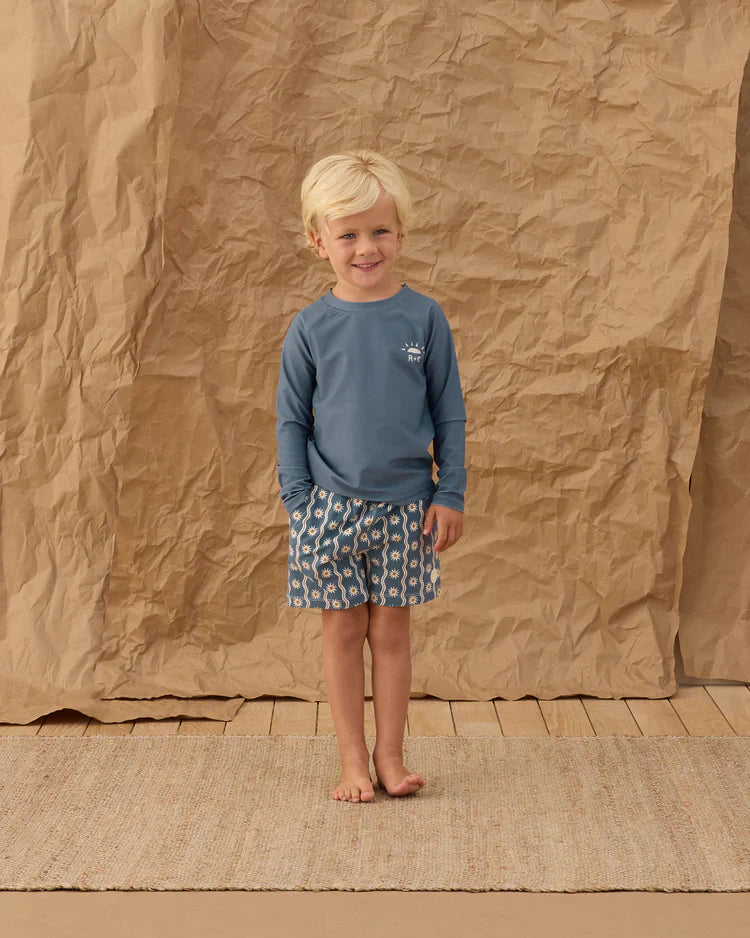 Long Sleeve Rashguard | Marine | Rylee & Cru