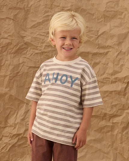 Relaxed Tee | Ahoy | Rylee & Cru