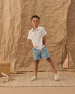 Dawson Short | Washed Blue | Rylee & Cru