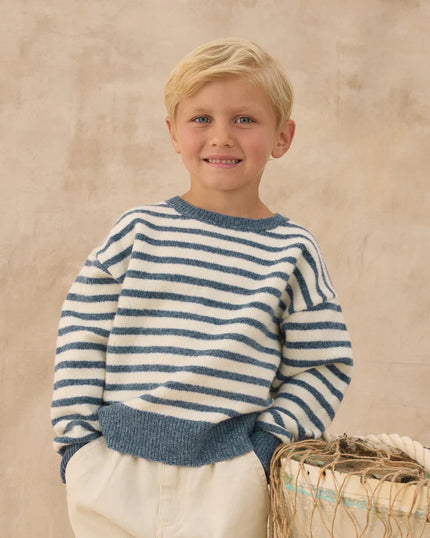 Aspen Sweater | Maritime Stripe | Rylee & Cru