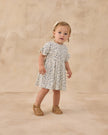 Babydoll Dress | Blue Ditsy | Rylee & Cru