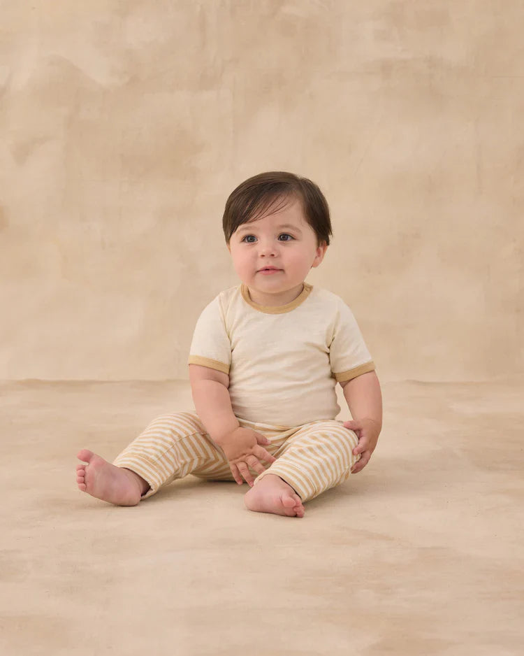 Ringer Bodysuit | Butterscotch | Rylee & Cru